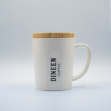 DINEEN Ceramic mug with lid